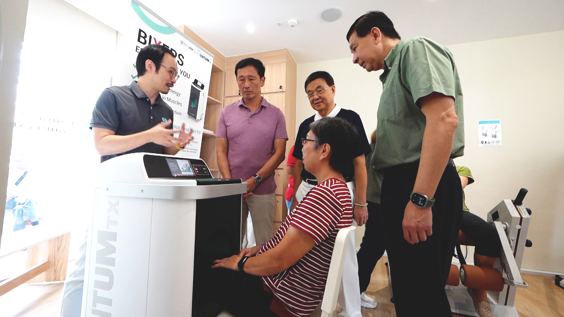 A New Active Ageing Space Powered by AI to Help Seniors Live Gracefully